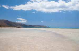 Wonderful Elafonisi beach with pink sand Wonderful Elafonisi beach with pink sand
