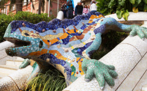 Barcelona. Mosaic Catalonia