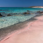 Wonderful Elafonisi beach with pink sand