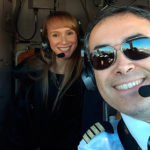 VIP passenger on the Flight Deck