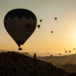 Great hot air balloon trip in Cappadocia, Turkey
